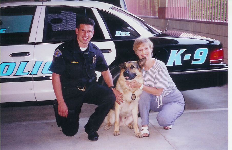 Police officer and his dog
