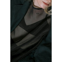 Henrik Vibskov Dimout Long Coat in Navy