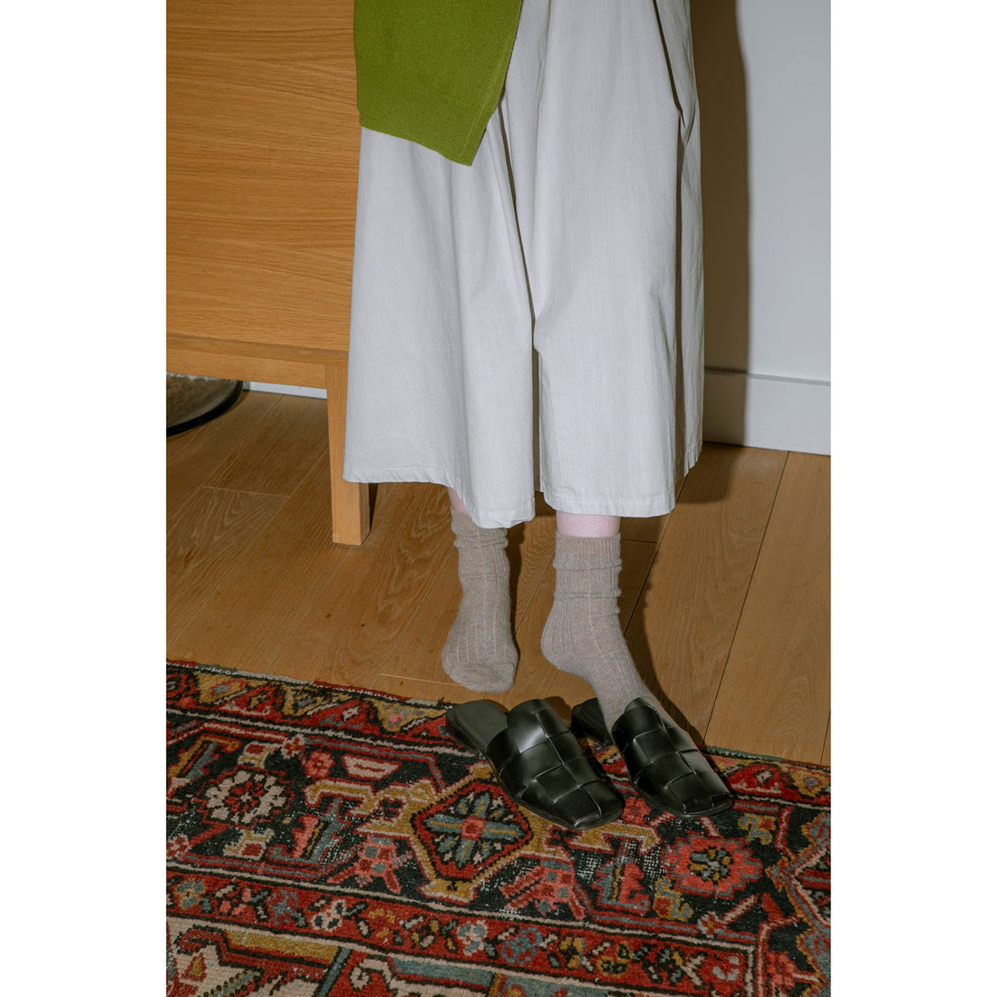 Hereu Coraia Mule in Black