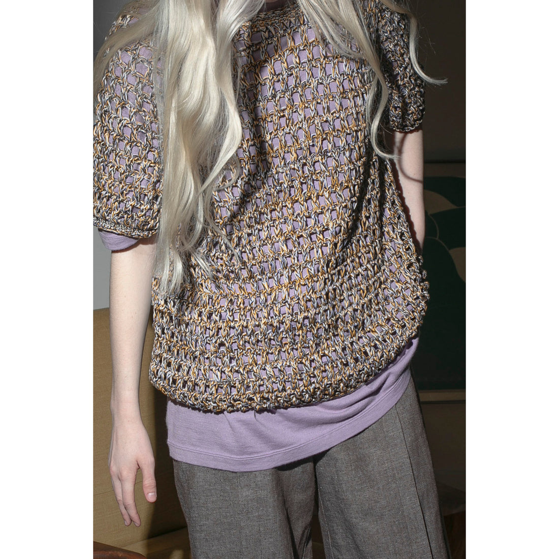 Rachel Comey Drax Tee in Yellow Multi