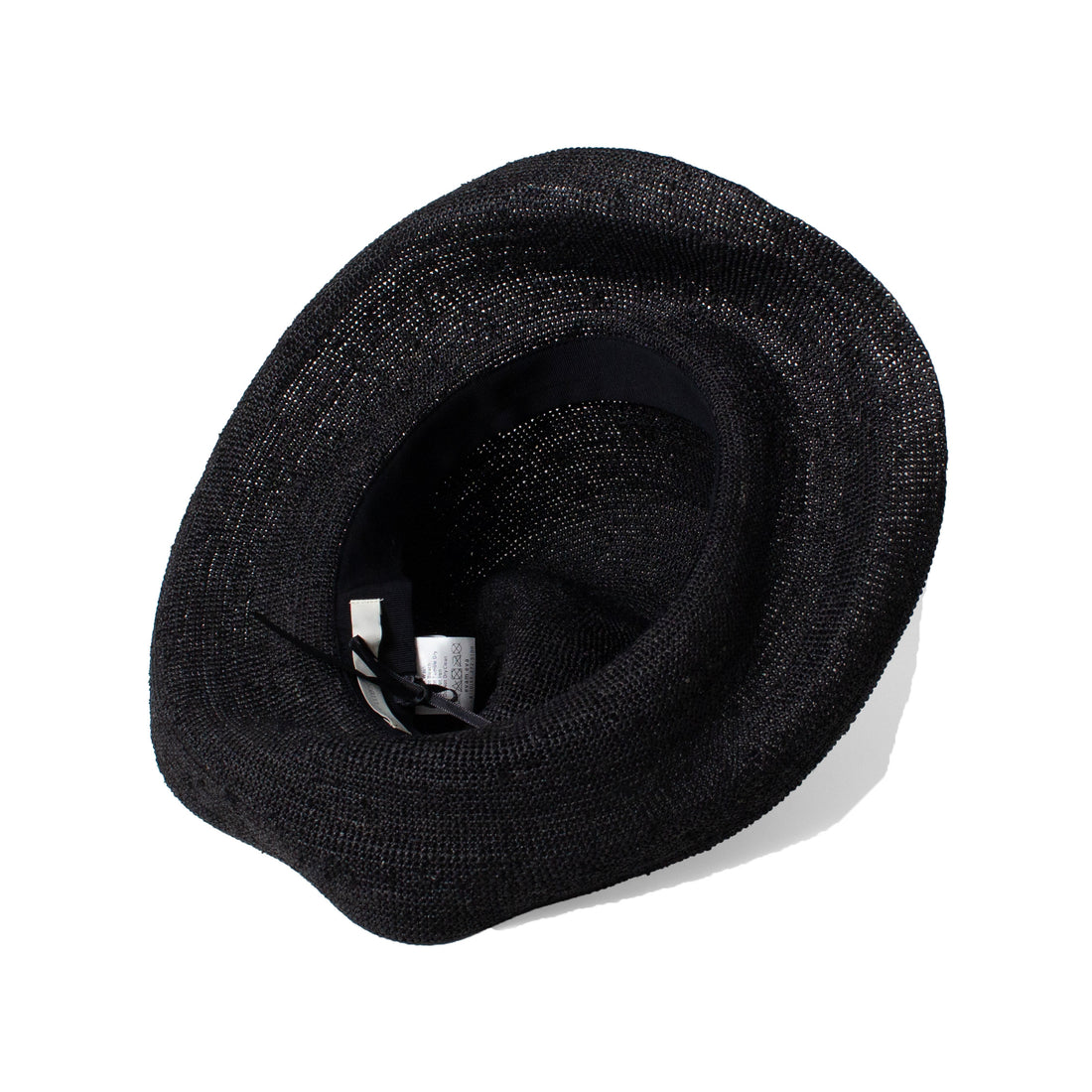 Evam Eva Raffia Hat in Black