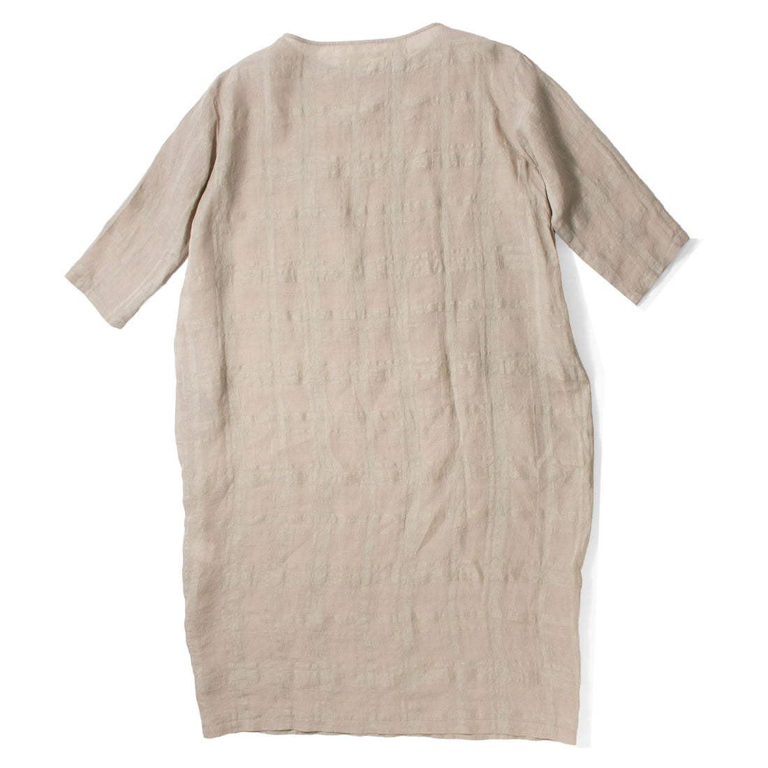 Evam Eva Linen Ramie One-Piece in Beige