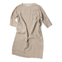 Evam Eva Linen Ramie One-Piece in Beige