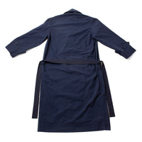 Henrik Vibskov Dimout Long Coat in Navy