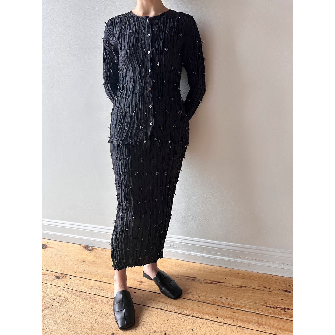 Flor Studio Nina Skirt in Black