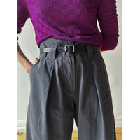 MHL. Wide Leg Culottes in Lead