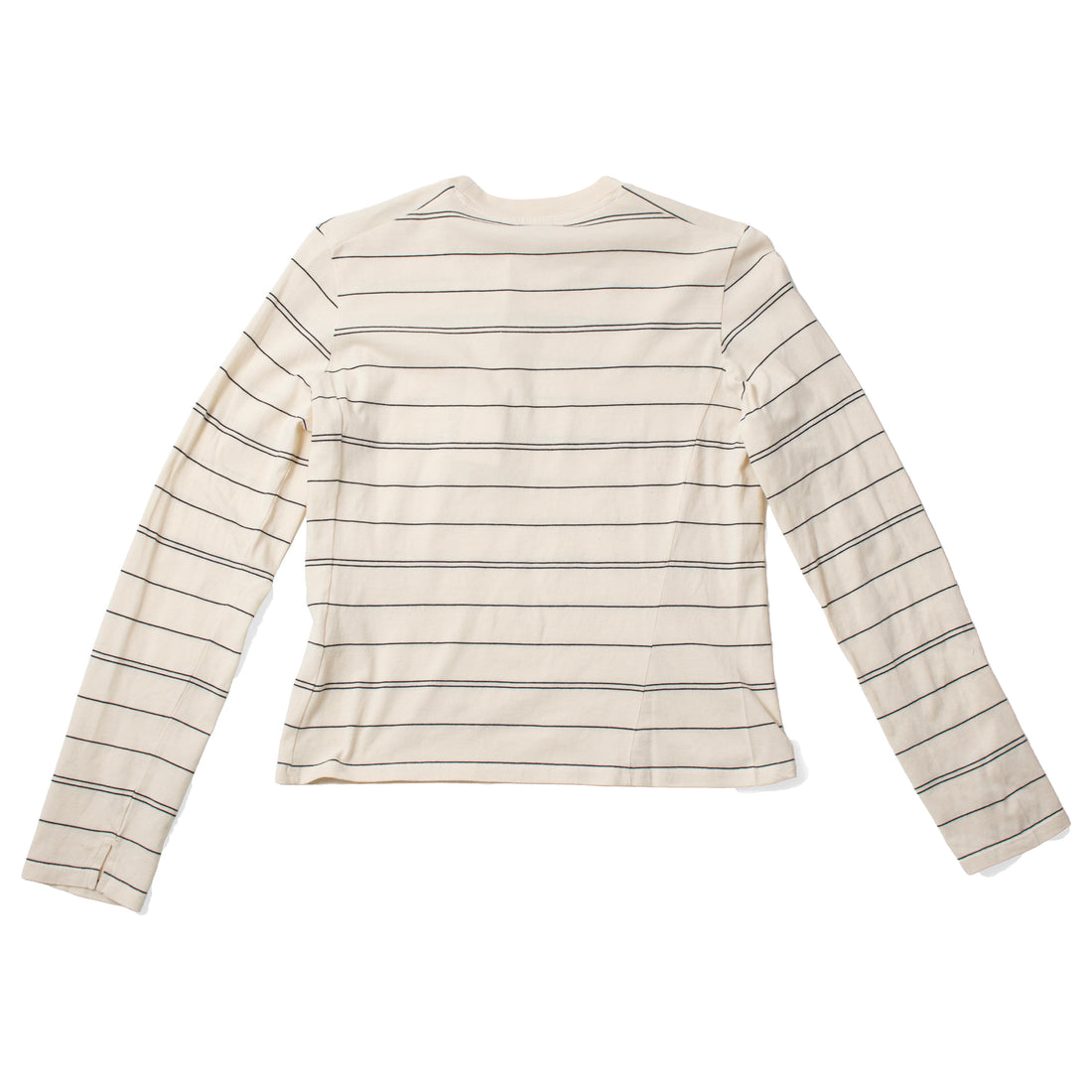 Kallmeyer Wynn Long Sleeve Tshirt in Vanilla & Black