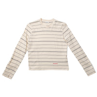 Kallmeyer Wynn Long Sleeve Tshirt in Vanilla & Black