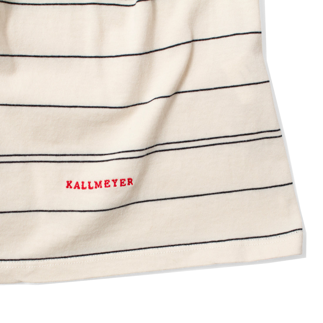 Kallmeyer Wynn Long Sleeve Tshirt in Vanilla & Black